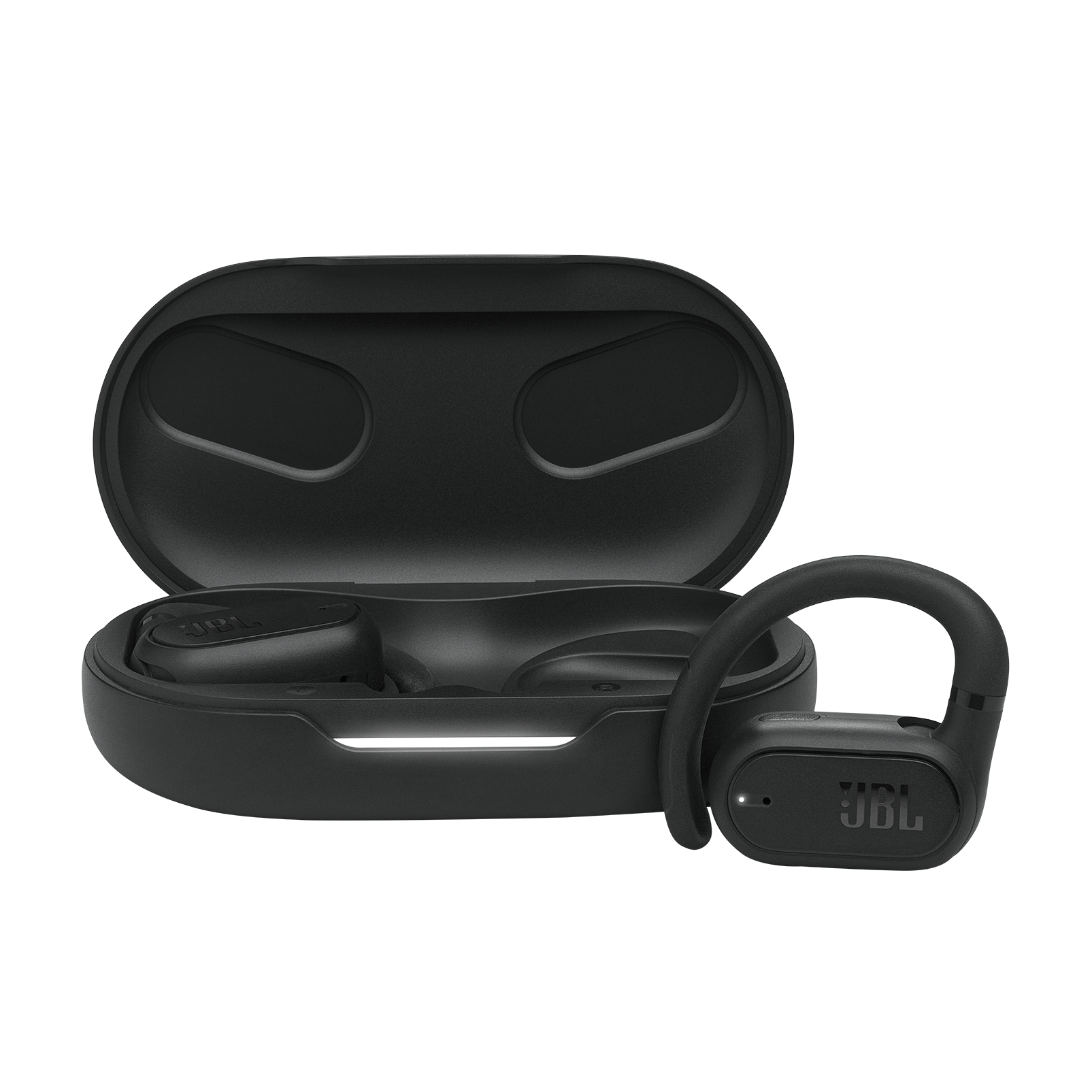 JBL Soundgear Sense - Black - True wireless open-ear headphones - Hero